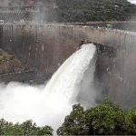 Dam bursting