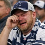 Cowboys fan crying