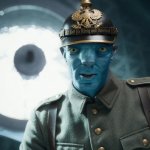 Blue avatar guy german