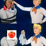 its because of the tanning lol | image tagged in scooby doo mask reveal,donald trump,approves | made w/ Imgflip meme maker