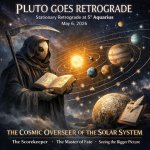 Pluto Goes Retrograde On May 6th, 2026, Pluto goes stationary re