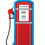 Old school gas pump