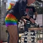 Greasy Gavin hotpants