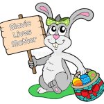Easter Bunny | Slavic Lives Matter | image tagged in easter bunny,slavic rabbit | made w/ Imgflip meme maker