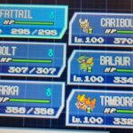 Pokemon White 2 team