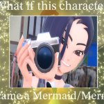 what if perrin became a mermaid ? | image tagged in what if this character became a mermaid/merman,pokemon scarlett and violet,nintendo switch,perrin,pokemon,what if | made w/ Imgflip meme maker