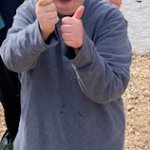 Frank thumbs up