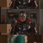 Wearing diamonds titanium blades superhero movie