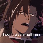 xlyo saying "i don't give a hell man"