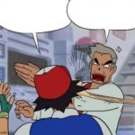 professor oak slaps ash meme