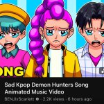 Sad Kpop Demon Hunters