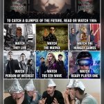 Conspiracy theory see the future meme