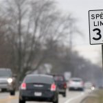 Speed limit 35 sign