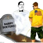 Patriot pays respects to Dingle Barry