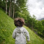 kid in nature