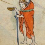 Medieval beggar
