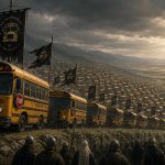 school bus army