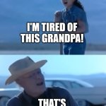 Tired of this