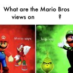 red vs green