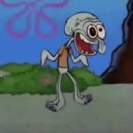 Crazy Squidward