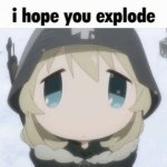 I hope you explode yuuri
