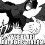 where are the pixels zekrom meme