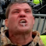 Jan 6 rioter getting tear gassed