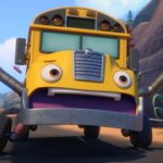 Mighty MonsterWheelies School Bus Shitscared