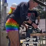 Greasy Gavin hotpants