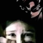 Goku covering a girls mouth