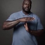 Shaq Timeout Animated GIF Template