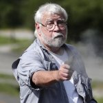old man shooting