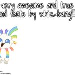 very awesome and true cool facts by whiz-bang meme