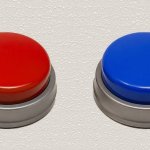 Red Button or Blue Button meme