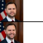 JD Vance Smile Portrait
