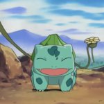 bulbasaur brought you a flower