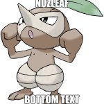 Nuzleaf meme