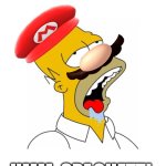 What do you think with my SMG4/The Simpsons meme? | Hmm. Spaghetti. | image tagged in homer simpson drooling,smg4,mario,the simpsons,homer simpson,memes | made w/ Imgflip meme maker