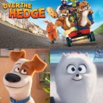 Max and Gidget (The Secret Life of Pets) Loves Over The Hedge (2006) | image tagged in who loves over the hedge,over the hedge,the secret life of pets,crossover,deviantart,memes | made w/ Imgflip meme maker