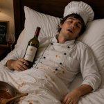 Drunk chef