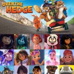 Everyone Loves Over The Hedge (2006) | image tagged in who loves over the hedge,deviantart,hoppers,elio,over the hedge,turning red | made w/ Imgflip meme maker