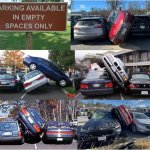 Women parking