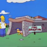 Homer fort adventure