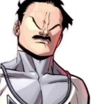 Long eyebrows Mark Grayson