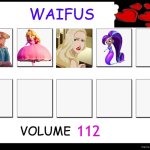 waifus volume 112 | 112 | image tagged in waifus blank,volume,the little mermaid,super mario galaxy,nick jr,nintendo | made w/ Imgflip meme maker