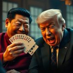 Xi, China have all the cards. Trump loser.