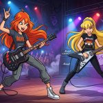 Bloom and Stella does the Heavy Metal