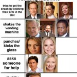 West Wing vending machine | image tagged in when a bag is stuck in the vending machine | made w/ Imgflip meme maker