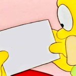 Bart Message meme