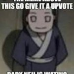 Baby Neji is waiting meme